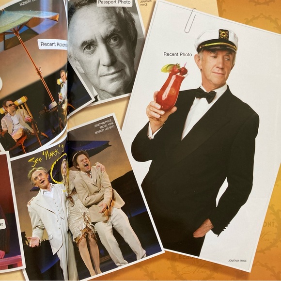 Dirty Rotten Scoundrels Large Souvenir Program Jonathan Pryce & Norbert Leo Butz - Picture 5 of 9